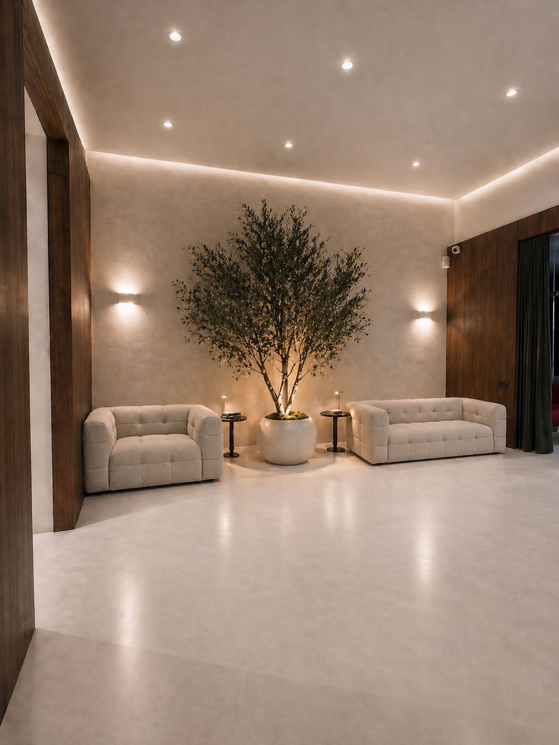 Luxury aesthetic medicine clinic interior