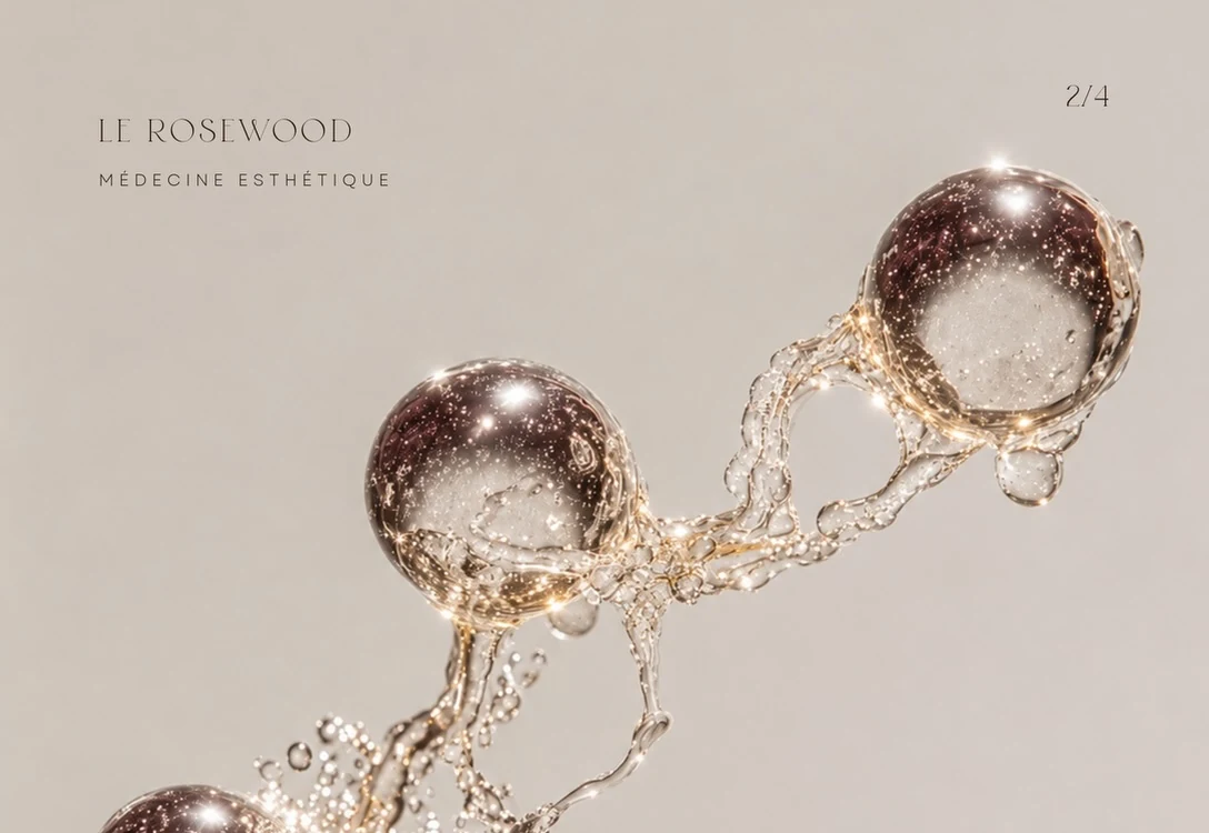 Illustration of water molecules